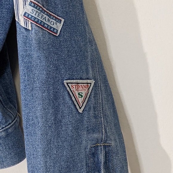 Vintage Cropped Denim Jacket - Picture 8 of 8